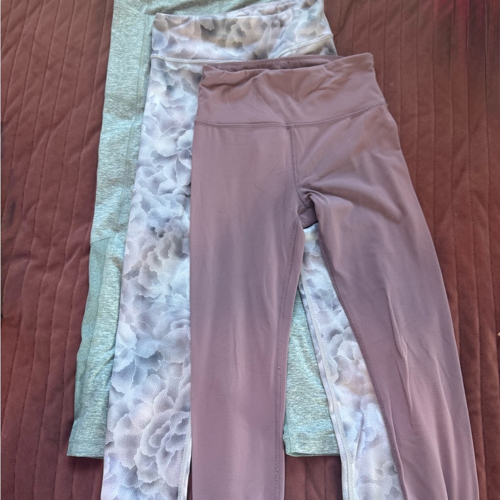 Athleta Girl High Rise Printed Leggings